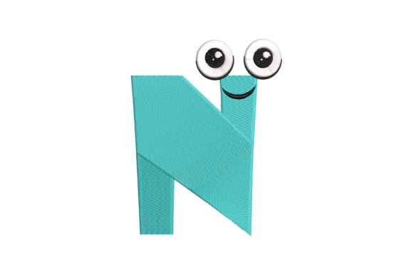 Funny Letter N: A Creative Fabrica Embroidery Review