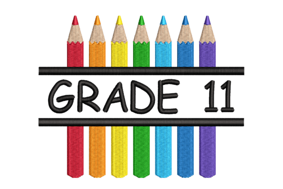 Grade 11 Split Colored Pencils